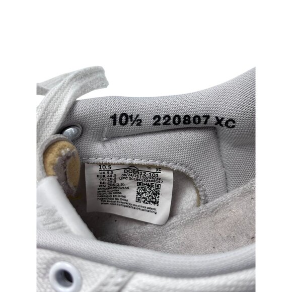 Nike Jordan 1 Retro AJKO Low SP Union White Canvas Sneakers - Picture 6 of 16